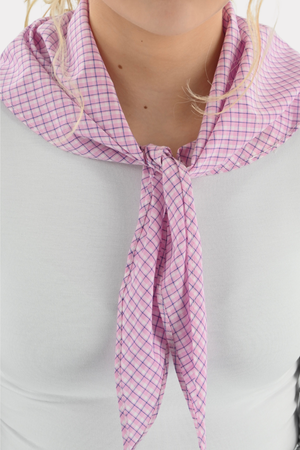 Check me scarf - pink - Fashiontiger 2