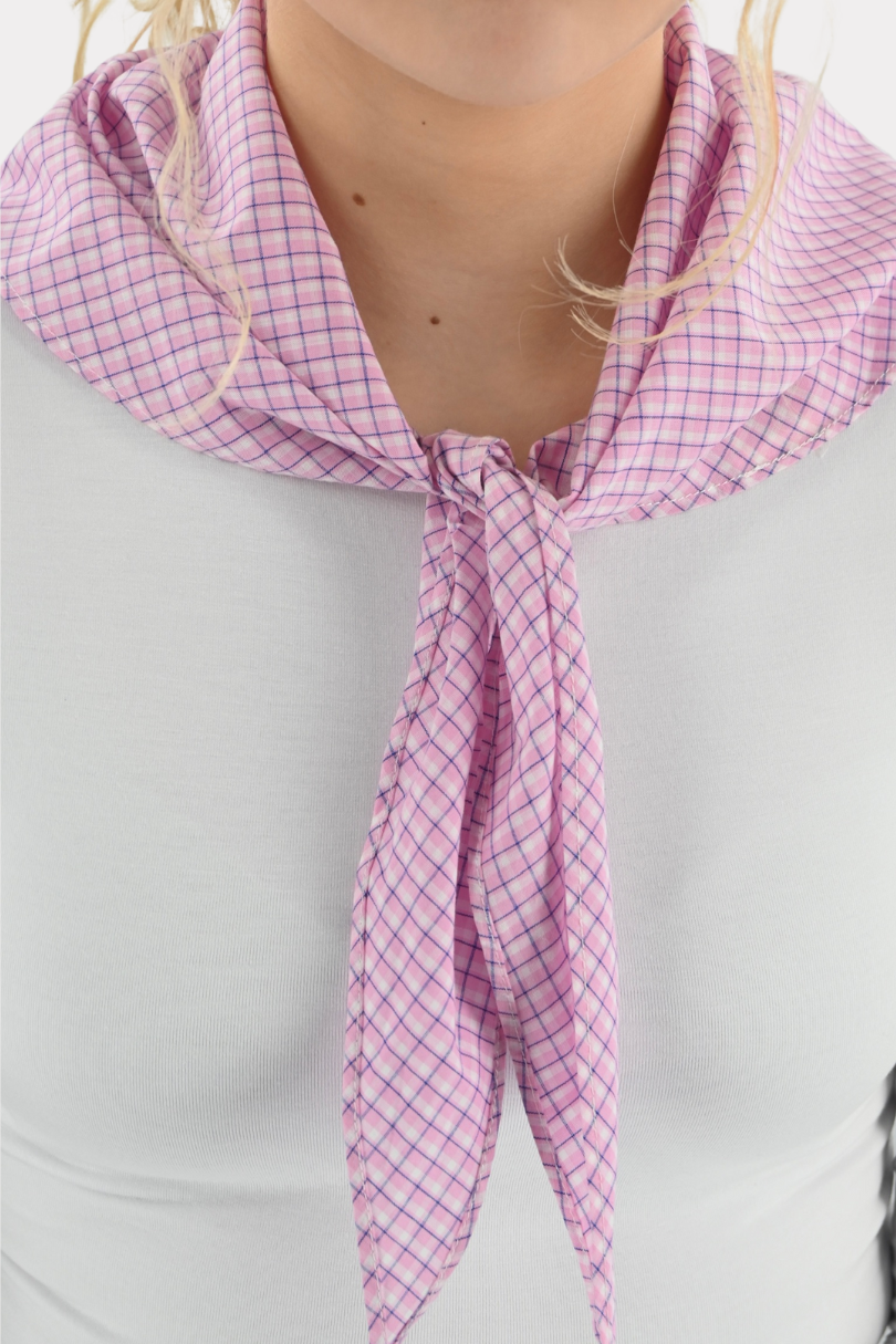 Check me scarf - roze - Fashiontiger 2