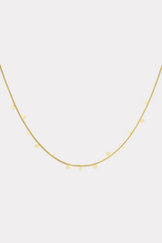 Circle party necklace gold fashiontiger