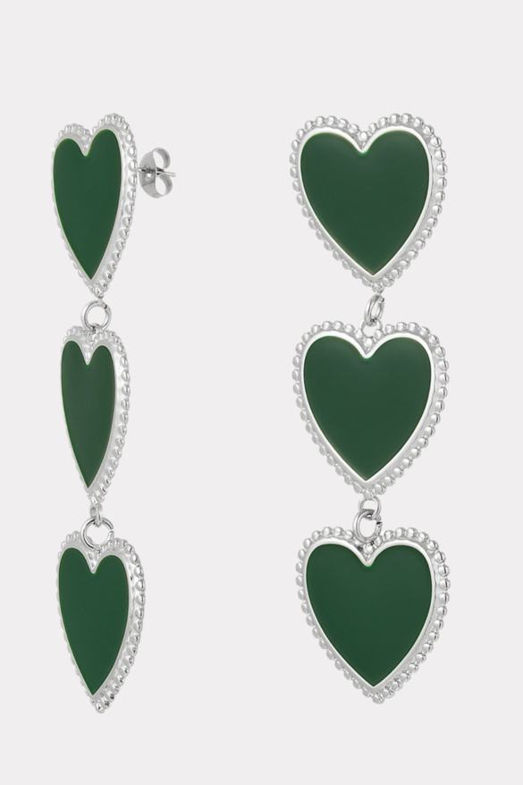 Classy hearts green/silver fashiontiger