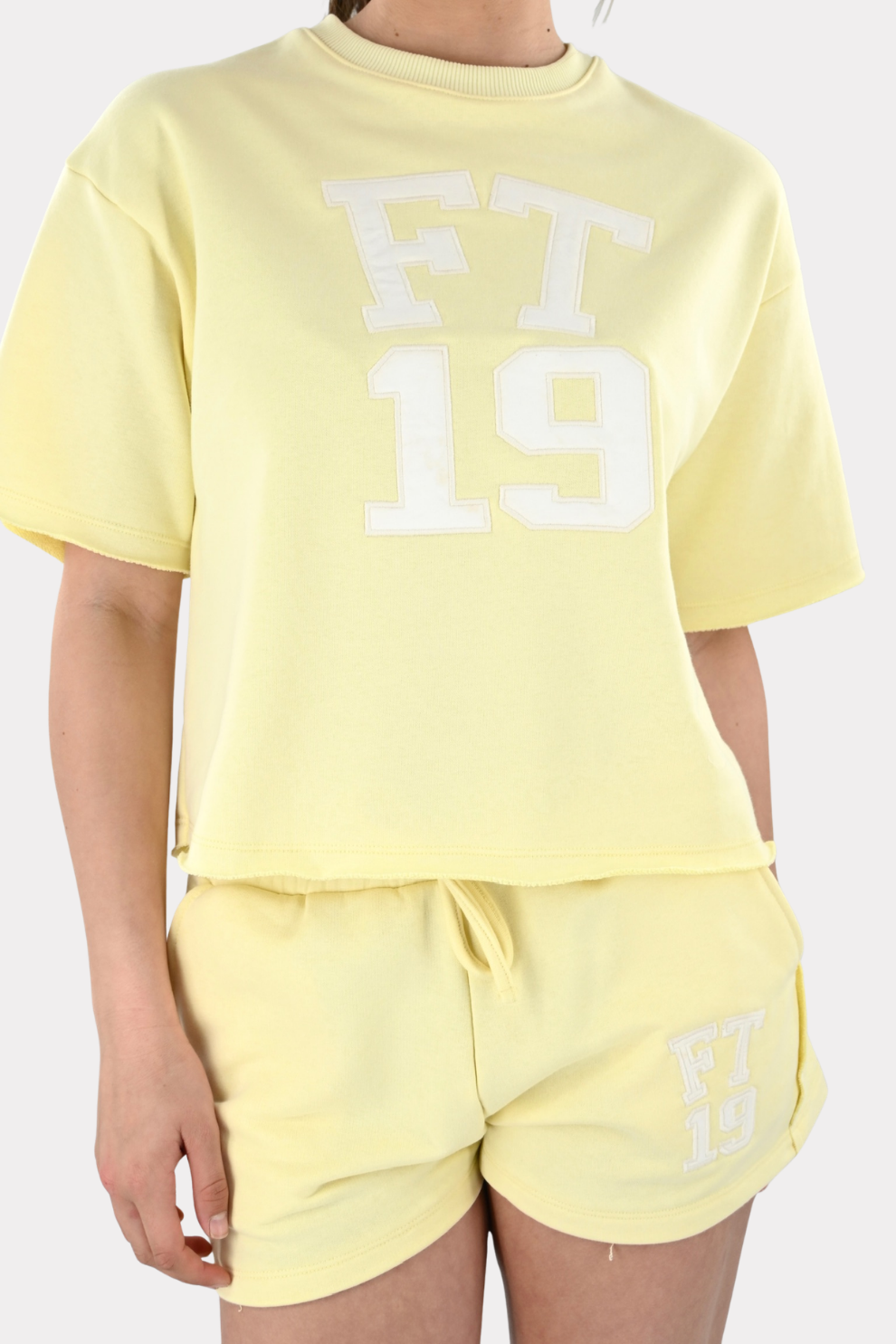 Short style collège - jaune beurre - Fashiontiger 2