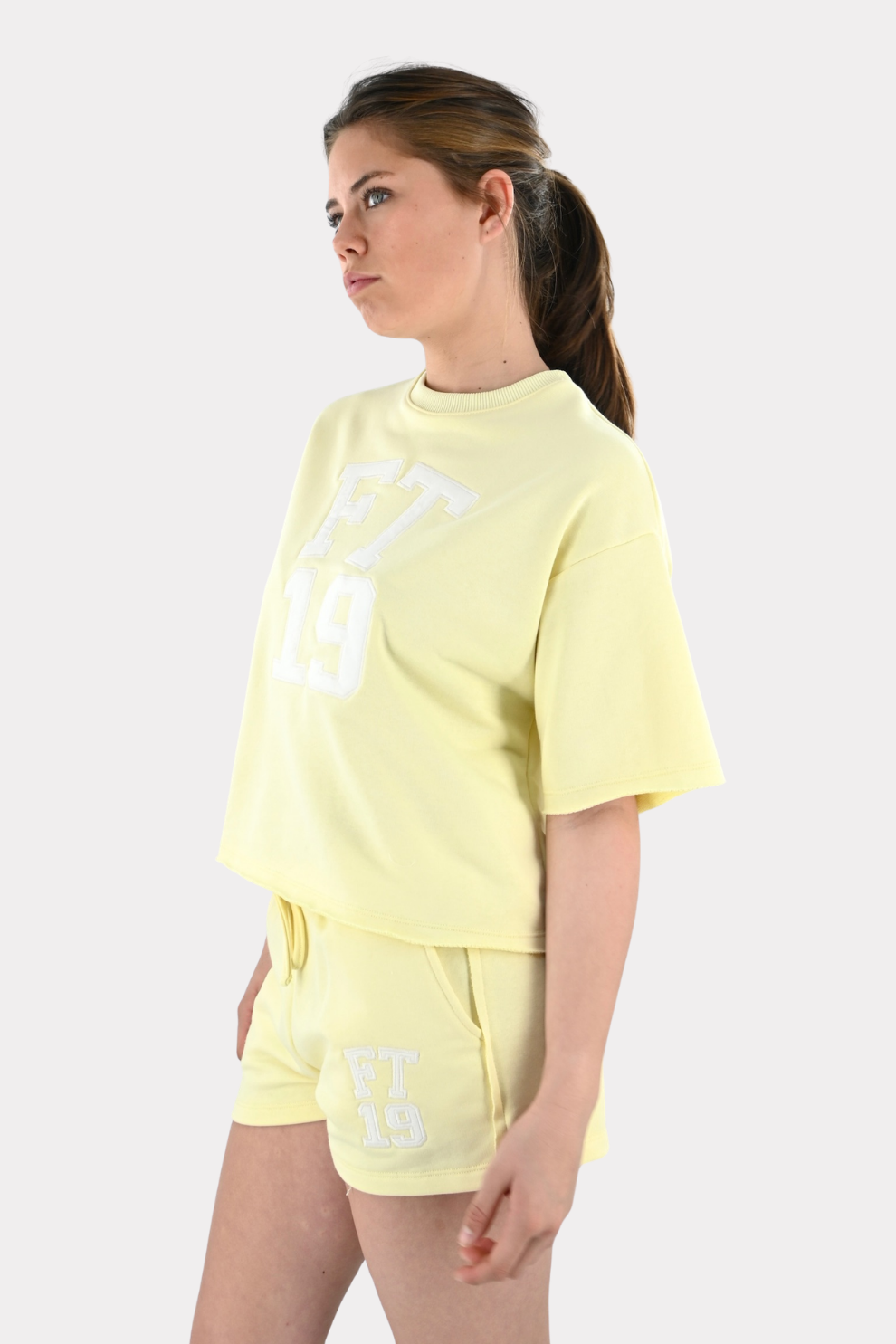 Short collège - jaune beurre - Fashiontiger 3