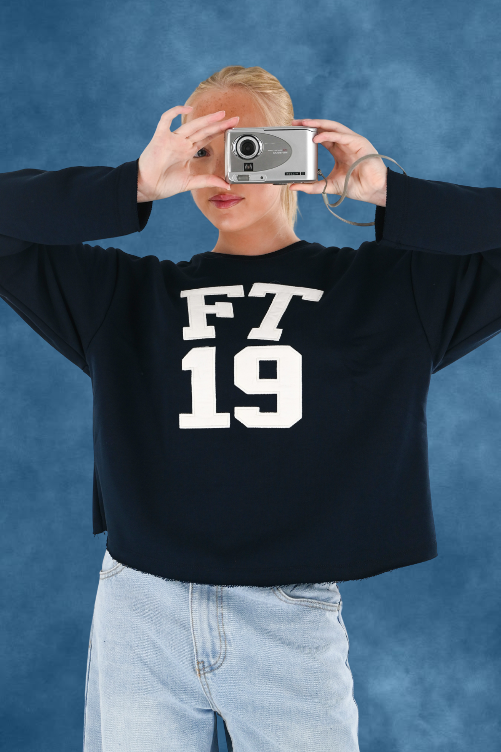 College sweater - navy - Fashiontiger 7