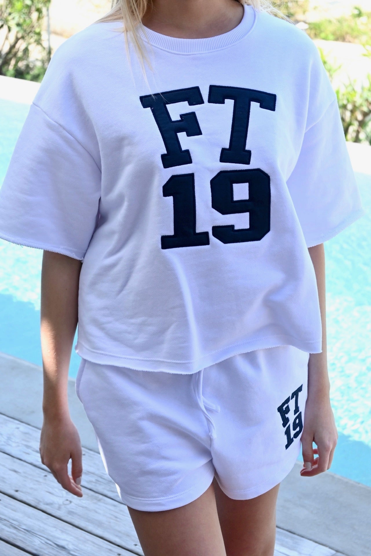 College top - wit - Fashiontiger 2