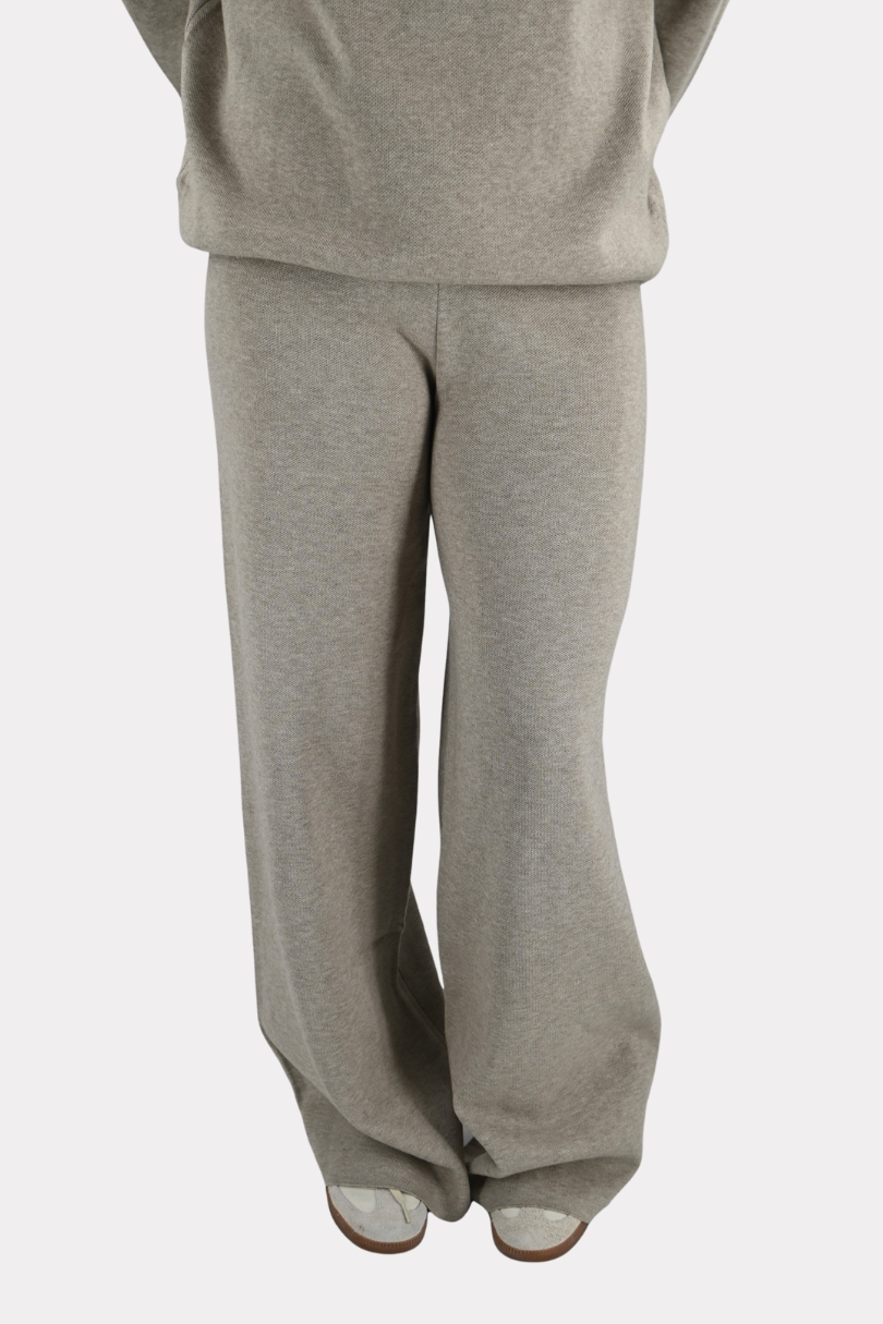 Comfy flow pants - taupe - Fashiontiger 1