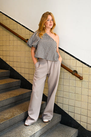 Comfy jogger trousers - taupe