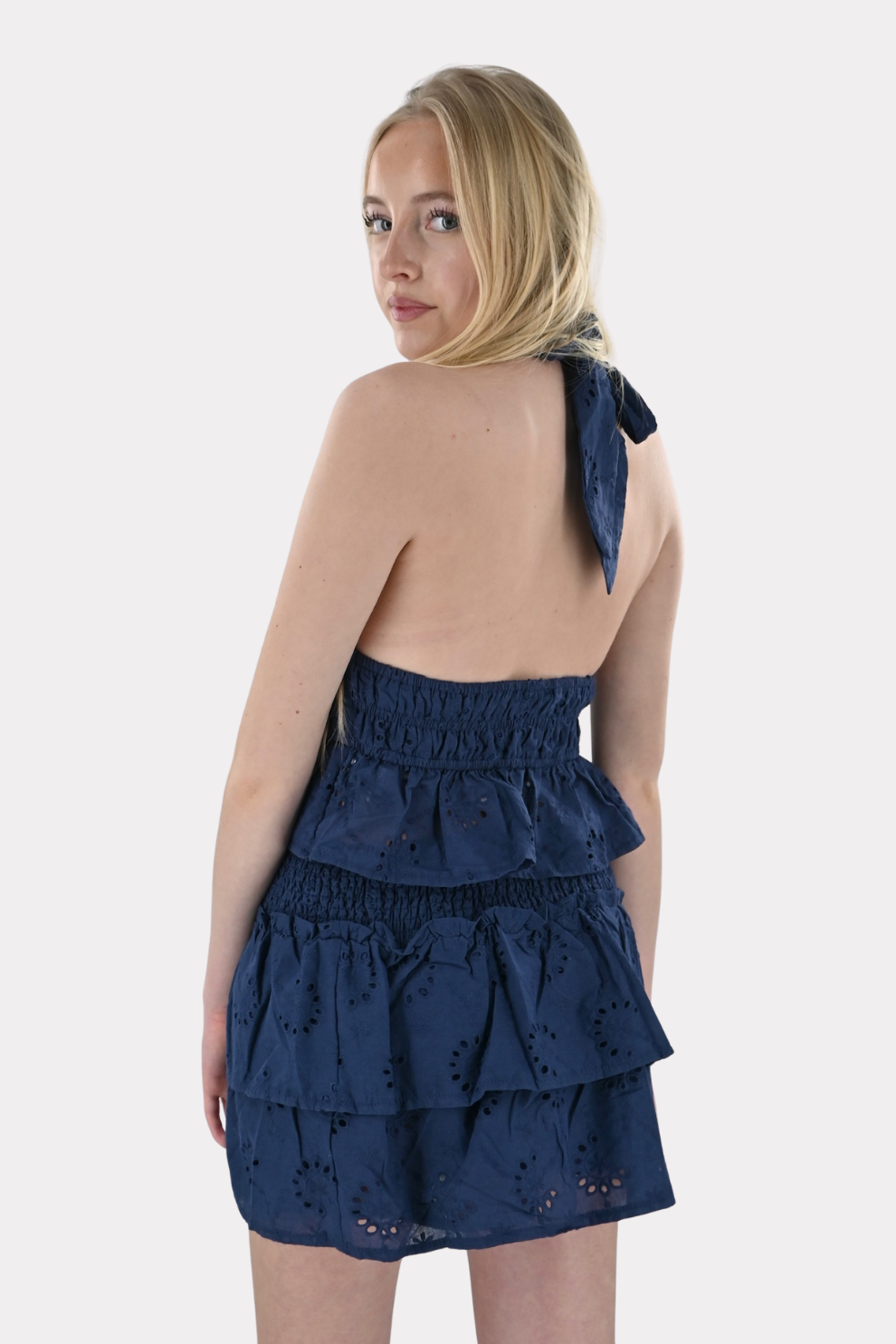 Coral top - navy - Fashiontiger 5
