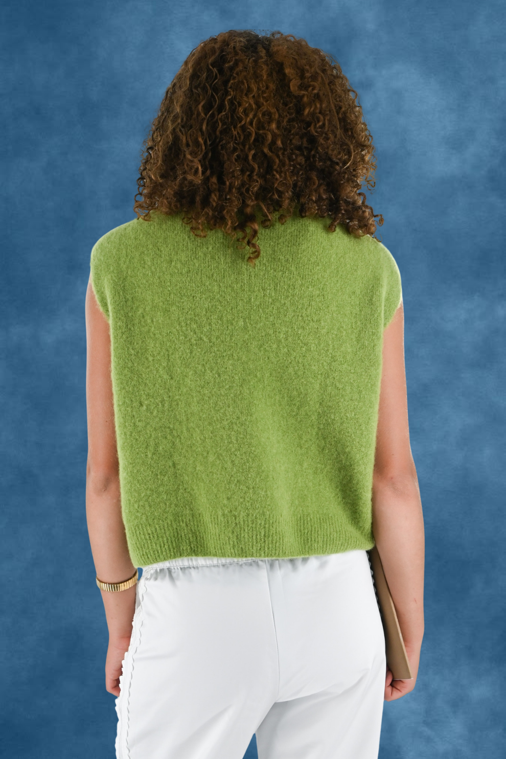 Cozy high knit - salie groen - Fashiontiger 3