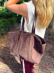 Studs Bag - Dark Brown