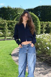 Esmay knit vest - blauw