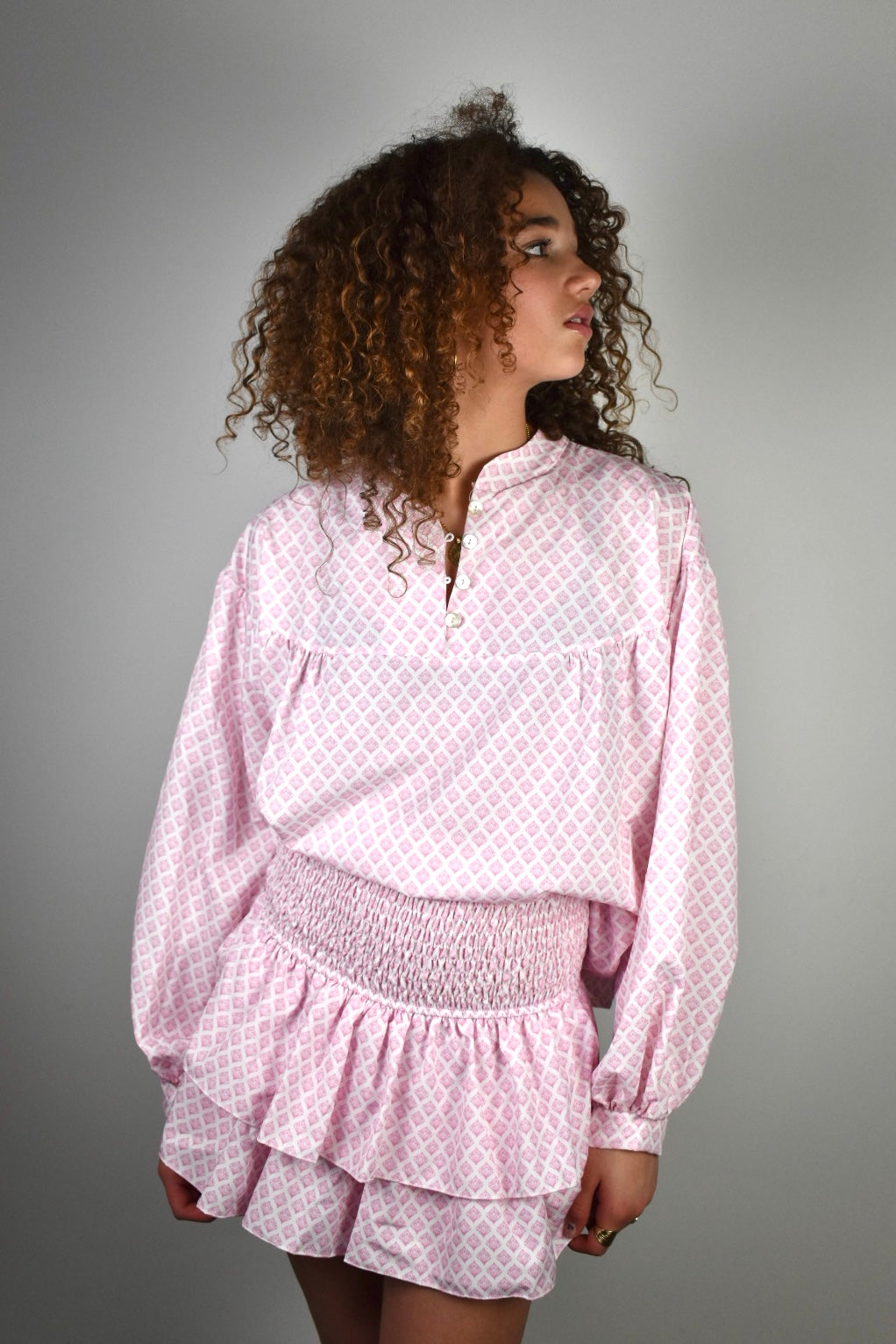 <tc>sicily blouse - rosa</tc>