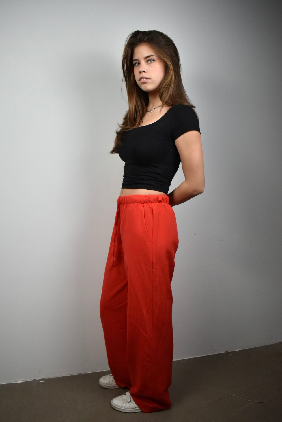 Sandy pants - red