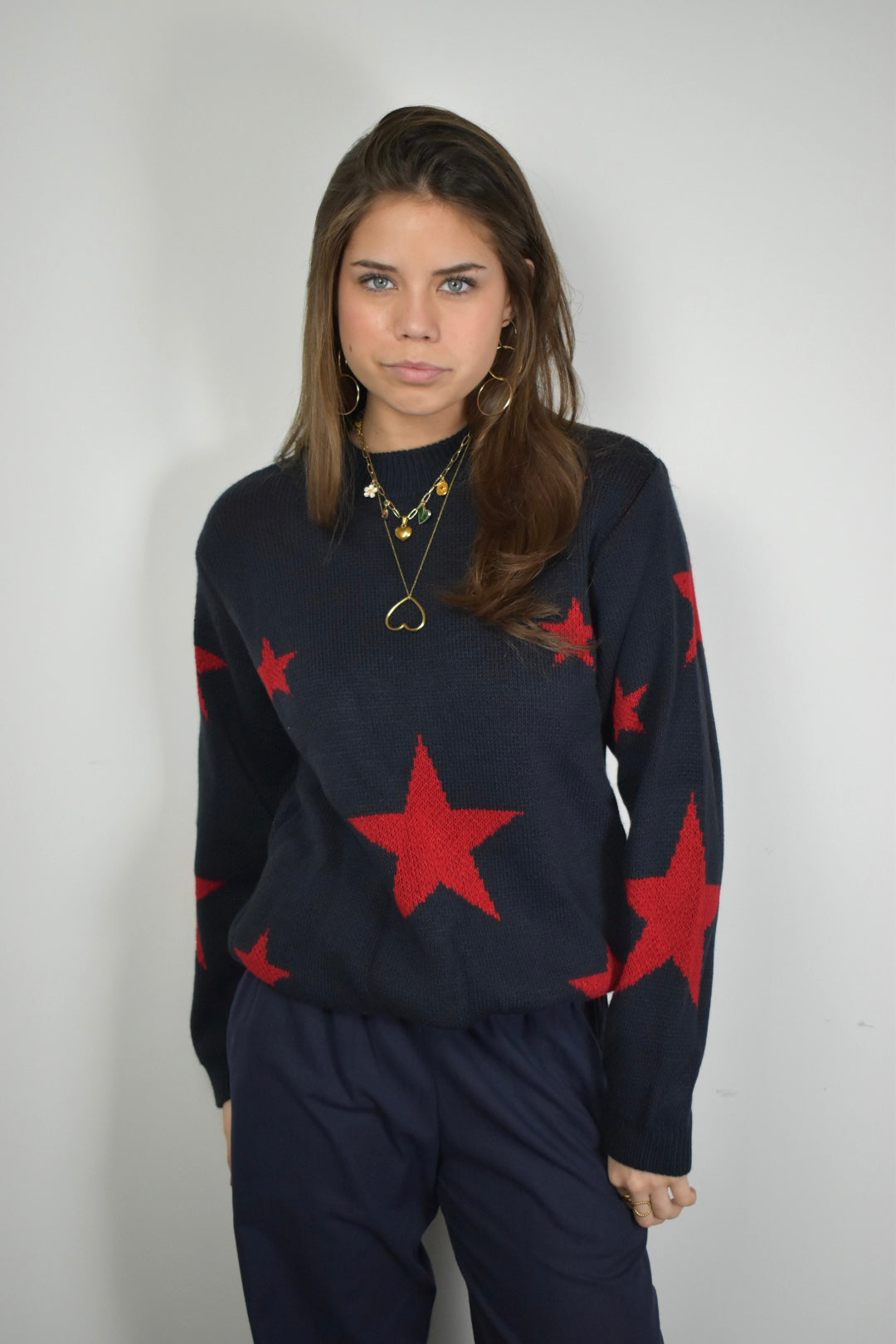 Starry sweater - navy