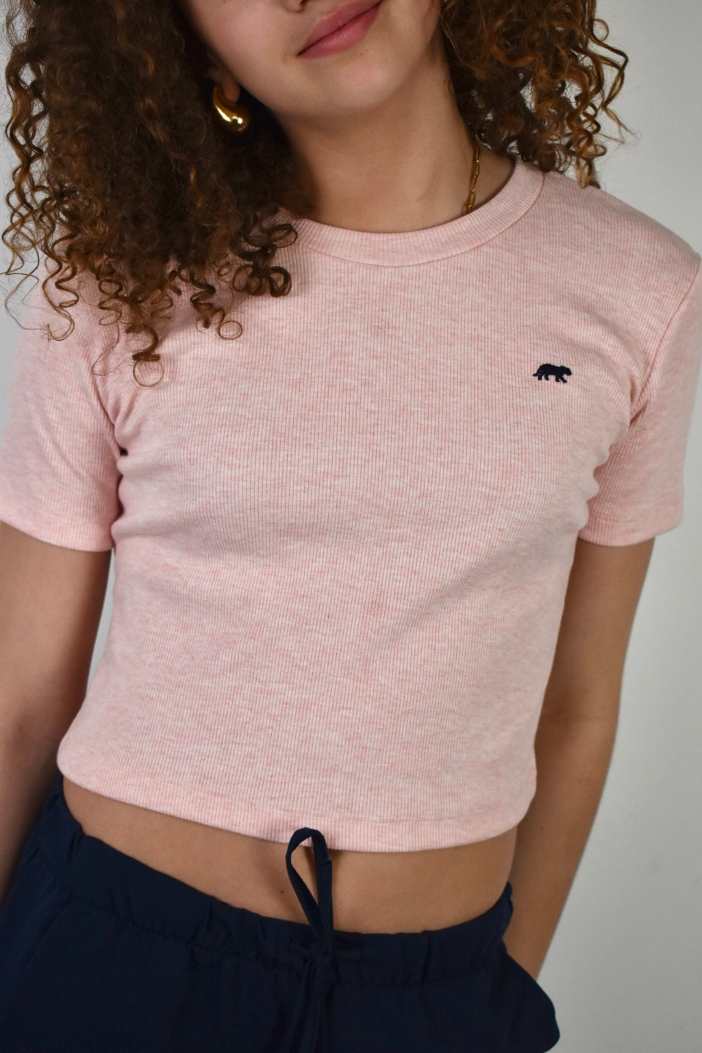 <tc>Sunday top short sleeves - pink</tc>