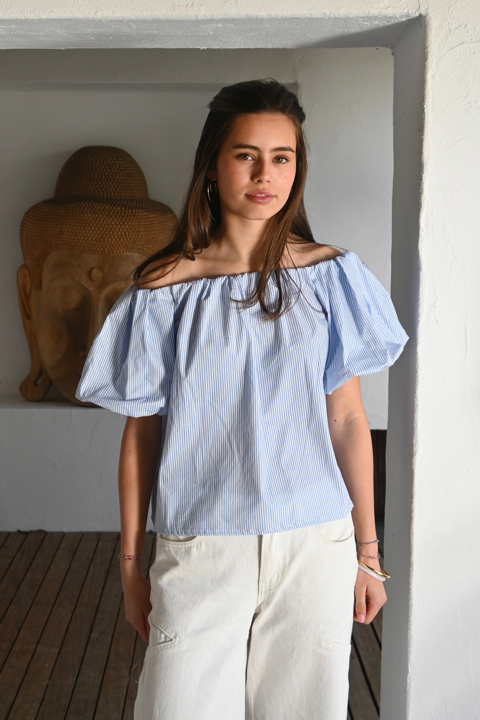 Blouse Febe - jaune pâle