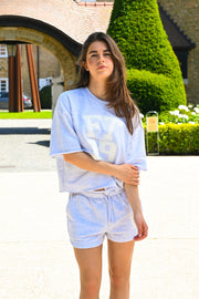 College top - grey