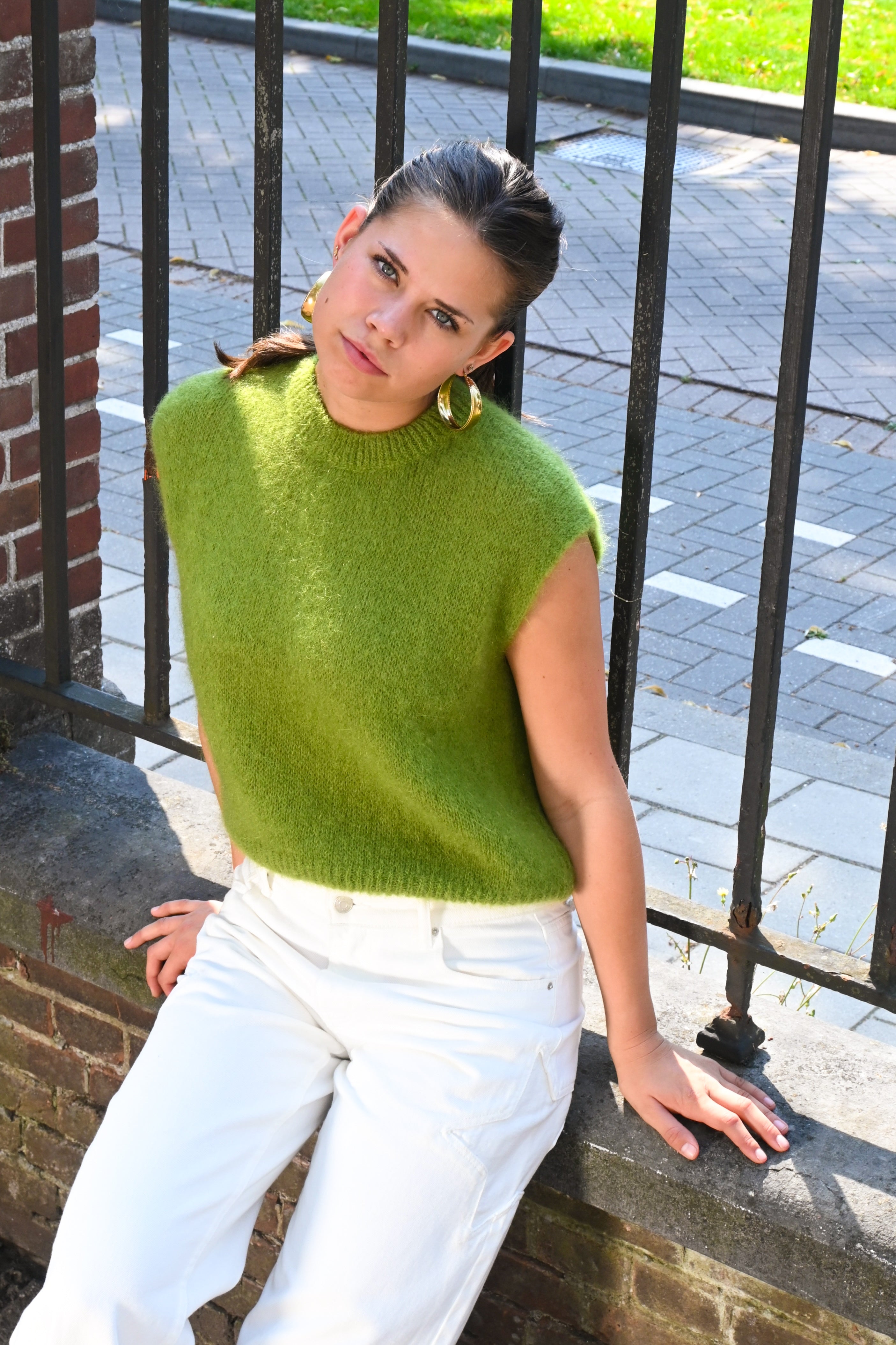 Super soft knit  - salie groen (pre-order)