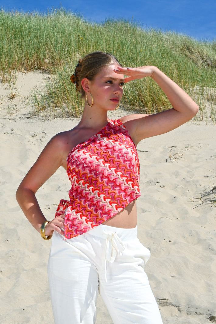 Starfish top - roze