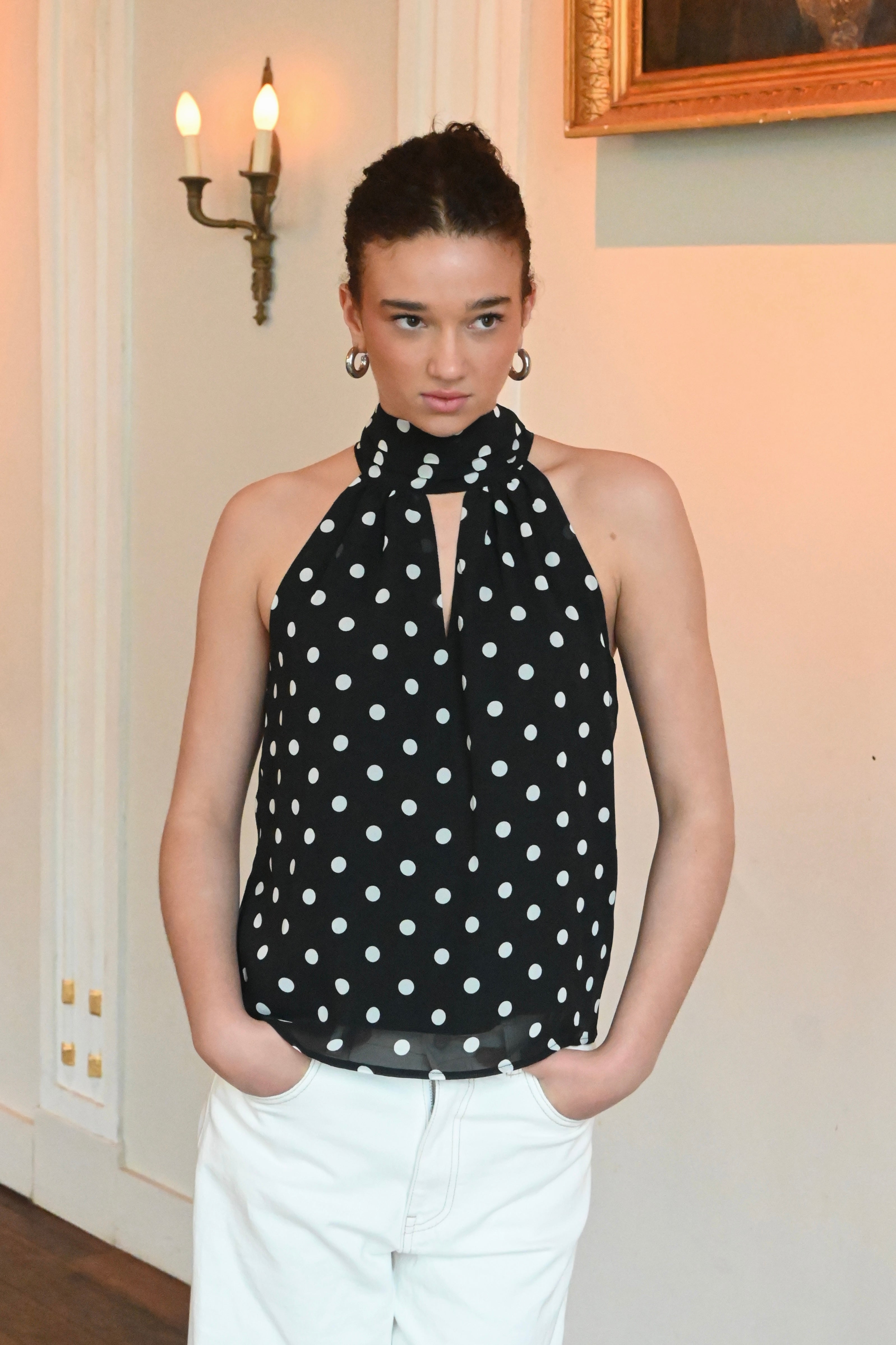 Dot it top - zwart