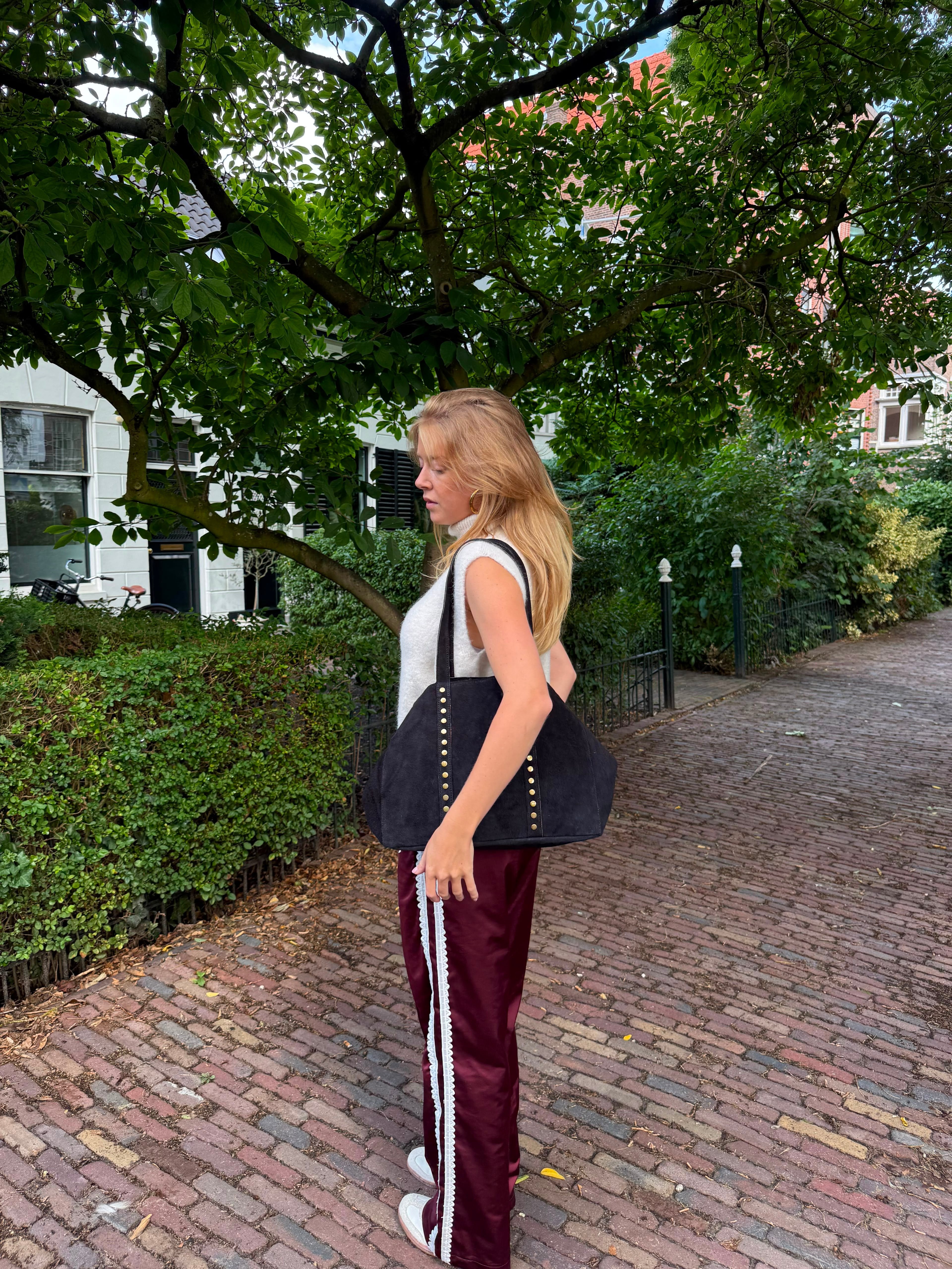 Studs bag - zwart (pre-order)