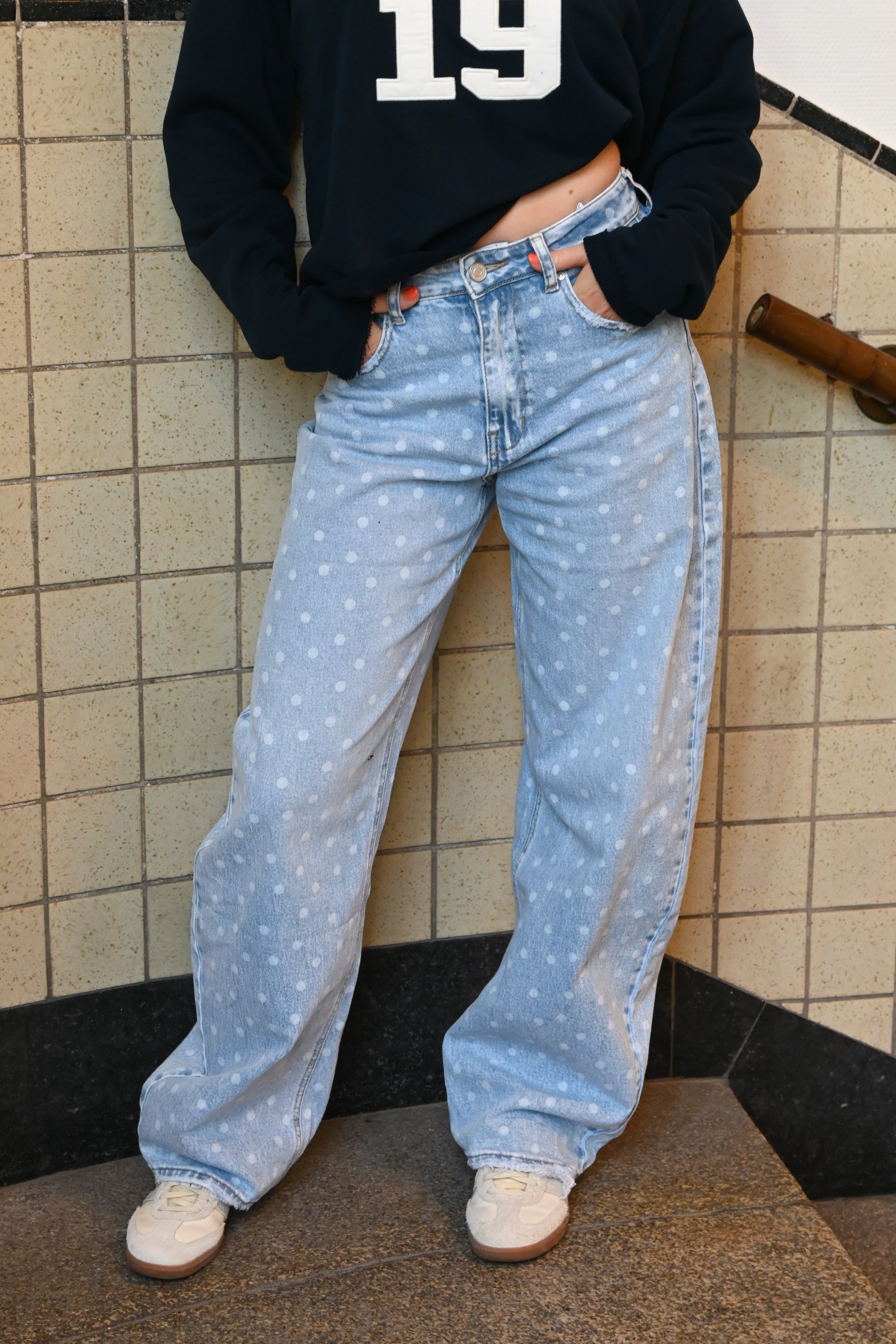 Dottie jeans - blue