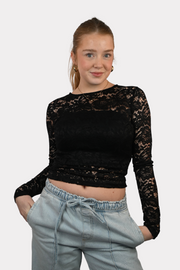 Elegance top zwart 1