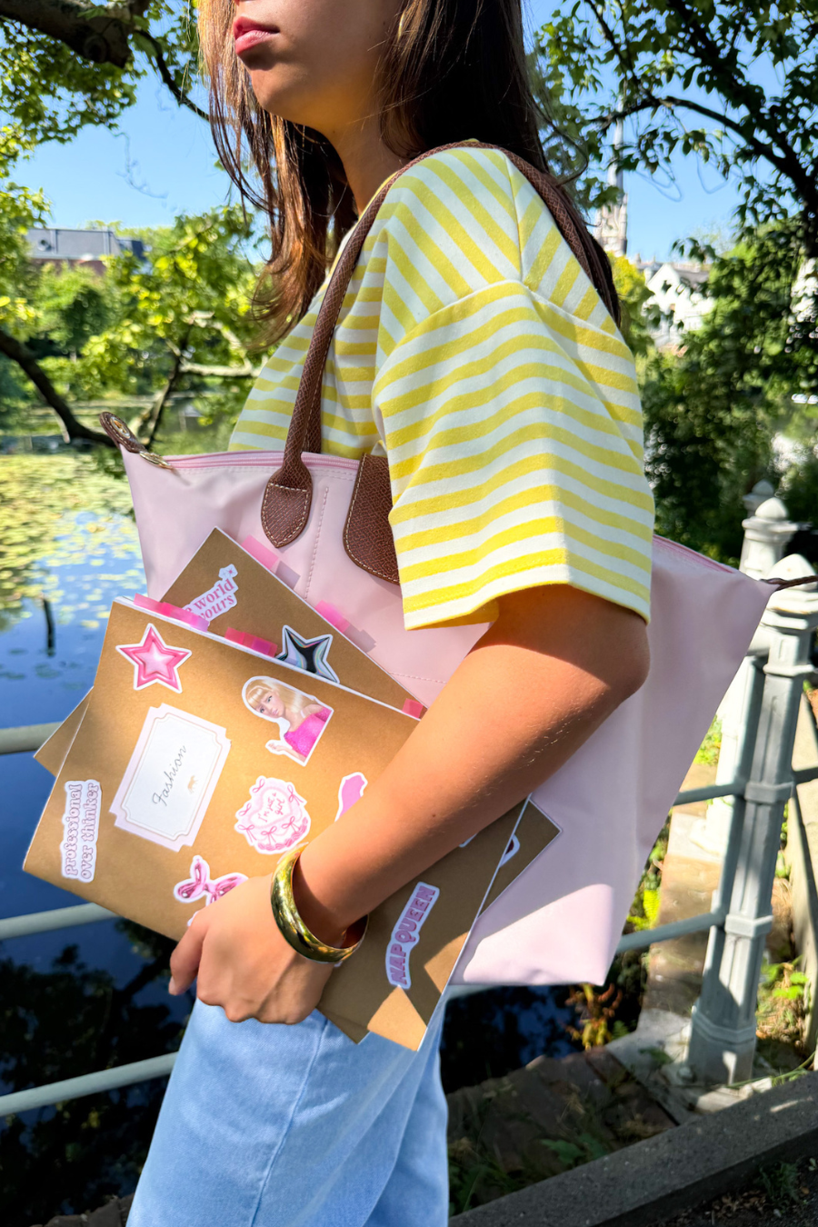 Everyday bag - roze - Fashiontiger 4