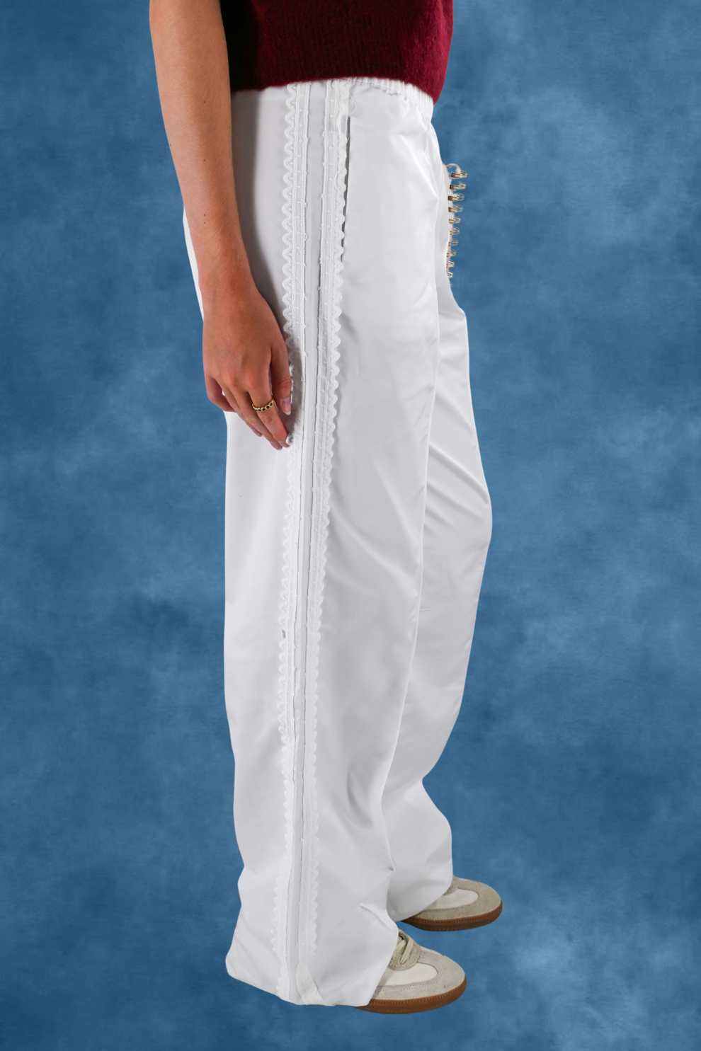 FT lace pants - wit - Fashiontiger 6