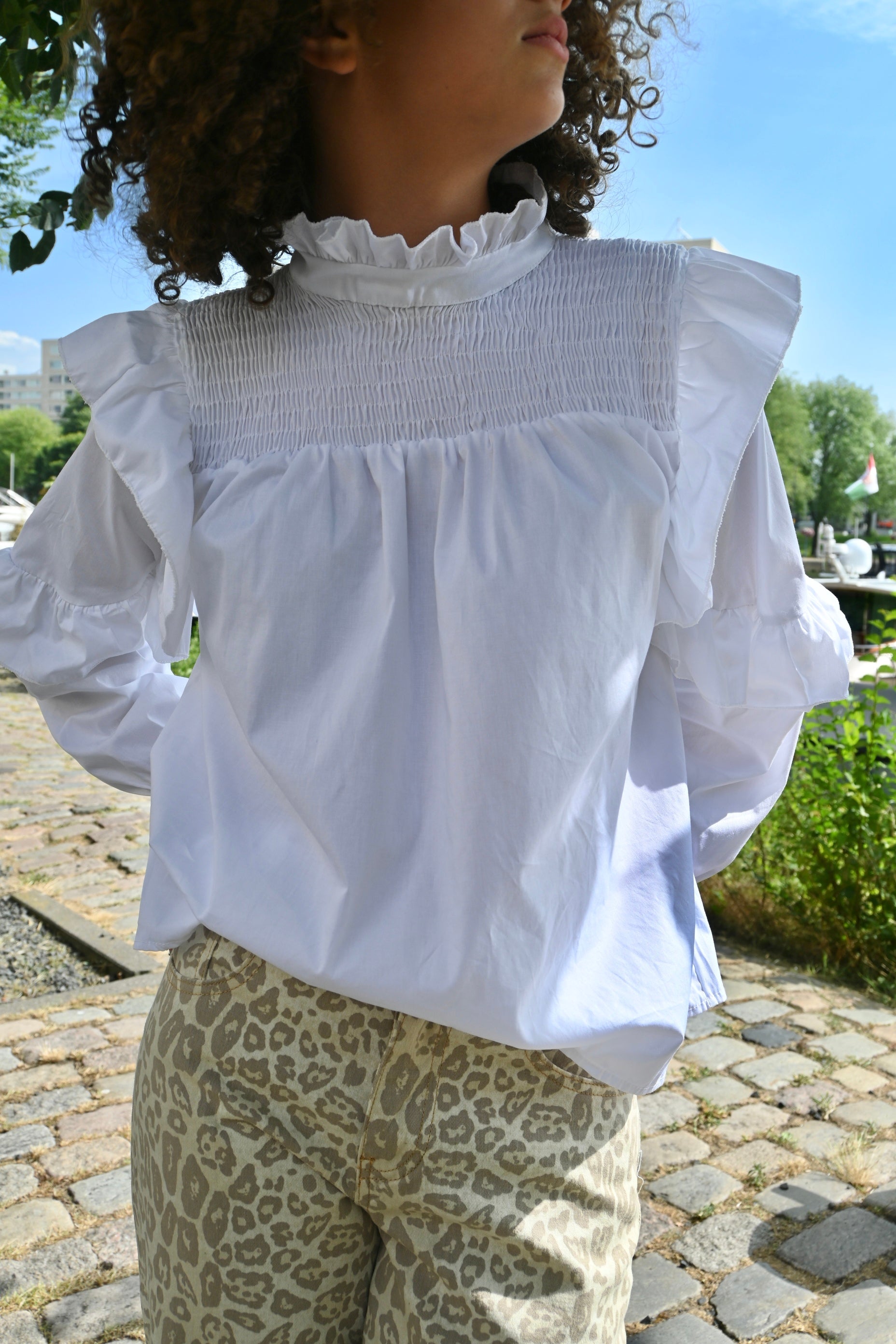 Nina blouse - wit