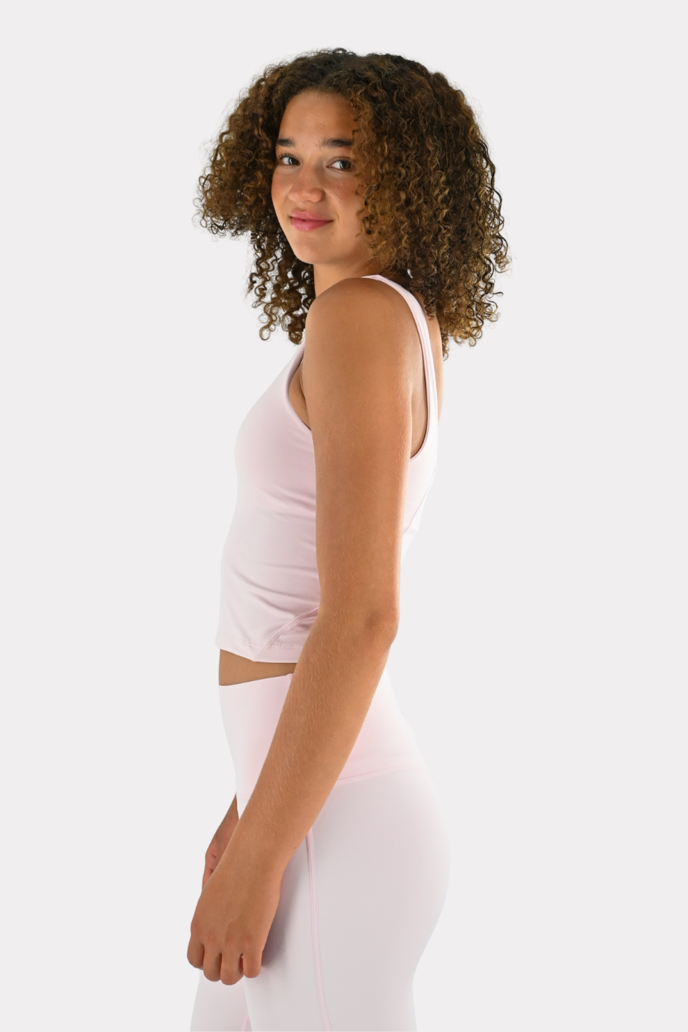 Fashiontiger sportswear tanktop - licht roze 6
