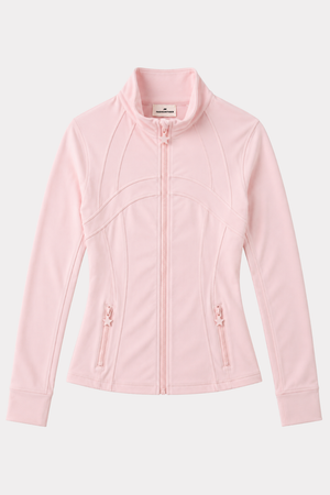 Fashiontiger sportswear zip jacket - licht roze 9