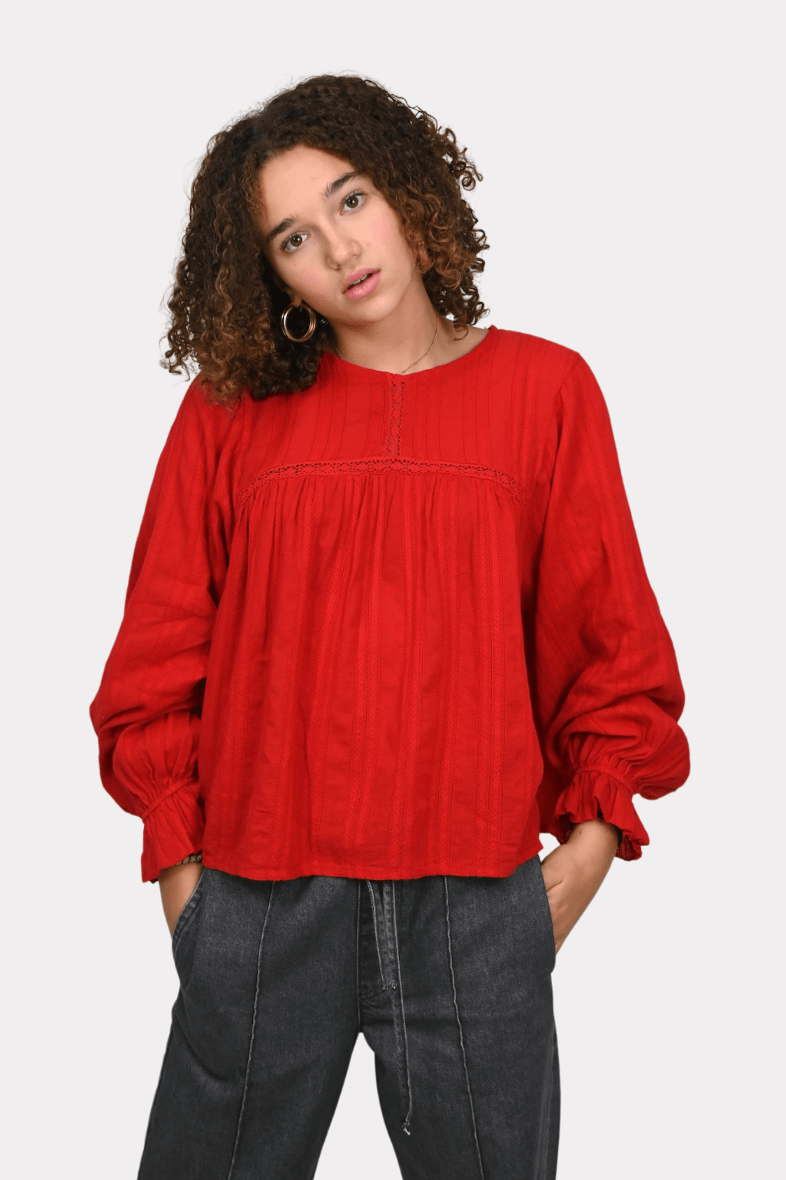 Fiep blouse rood 1