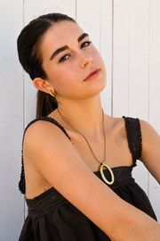 Halo necklace - gold