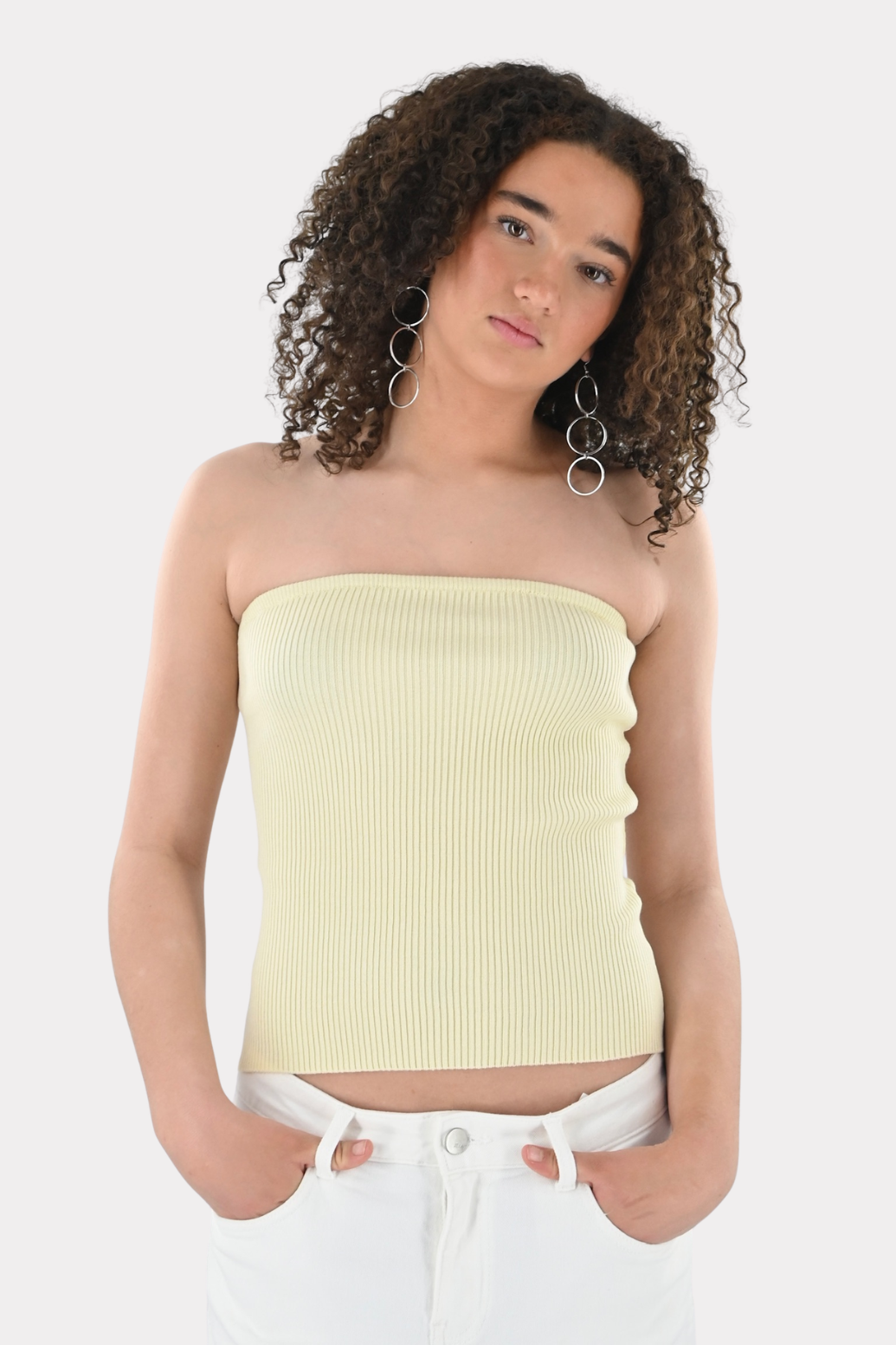 Honey top - geel - Fashiontiger 4