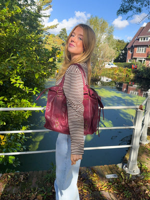 Icon bag - bordeaux