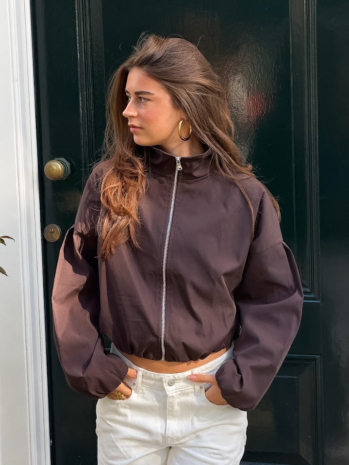 Essential Jacke - braun