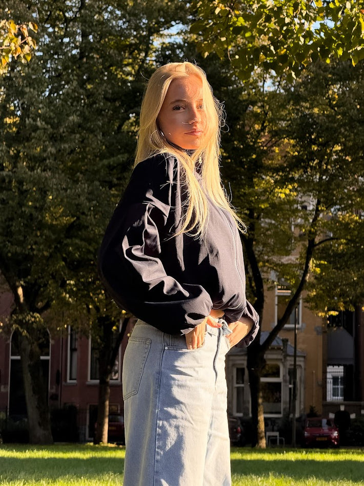 Essential-Jacke – Marineblau