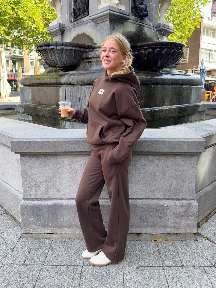Tiger lounge pants - brown