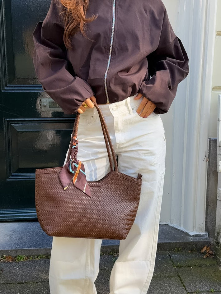 Zeitlose Tasche - Dunkelbraun