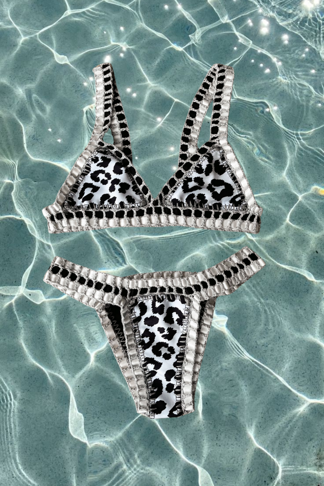 Ibiza bikini Leopard gray - Main Image