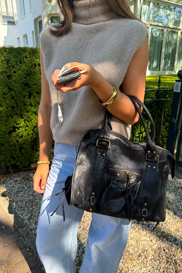 Icon-Tasche - schwarz - Fashiontiger 1