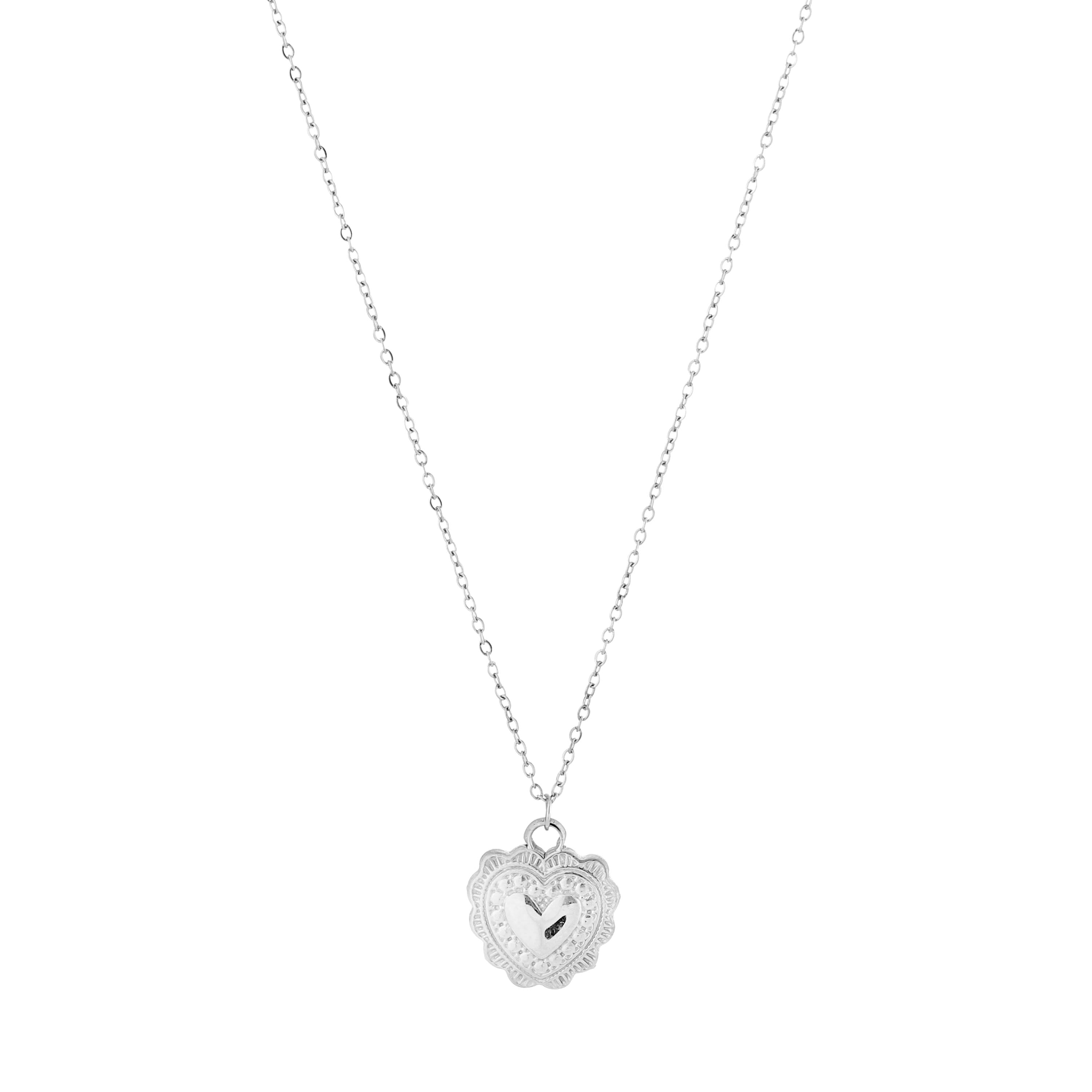 Somebody to love necklace - zilver