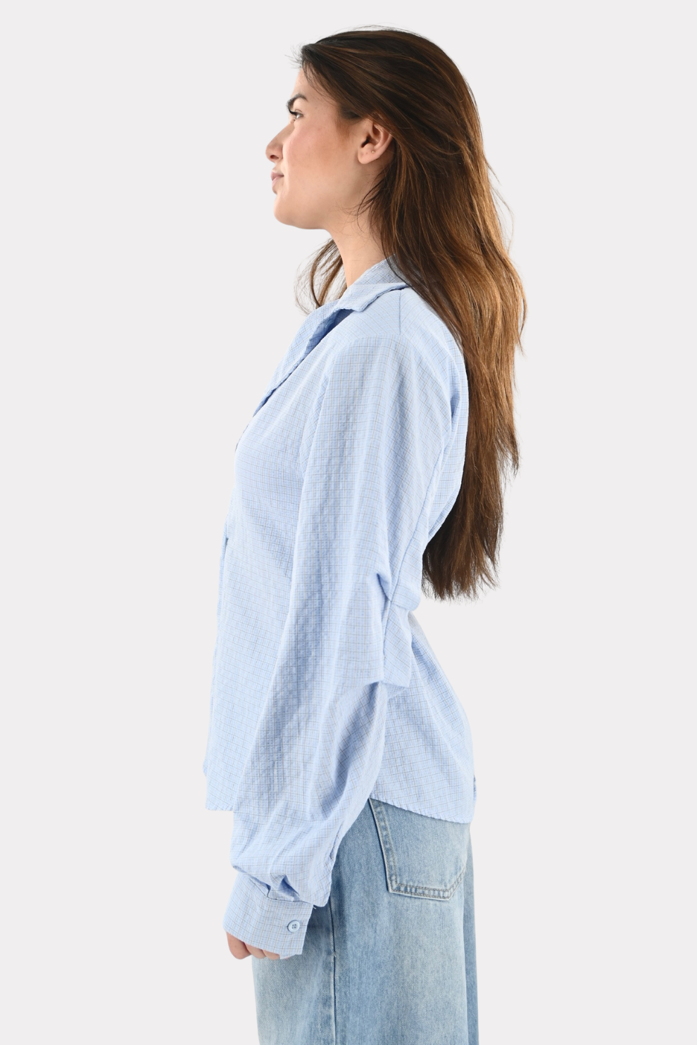 Juliette blouse - blauw - Fashiontiger 4