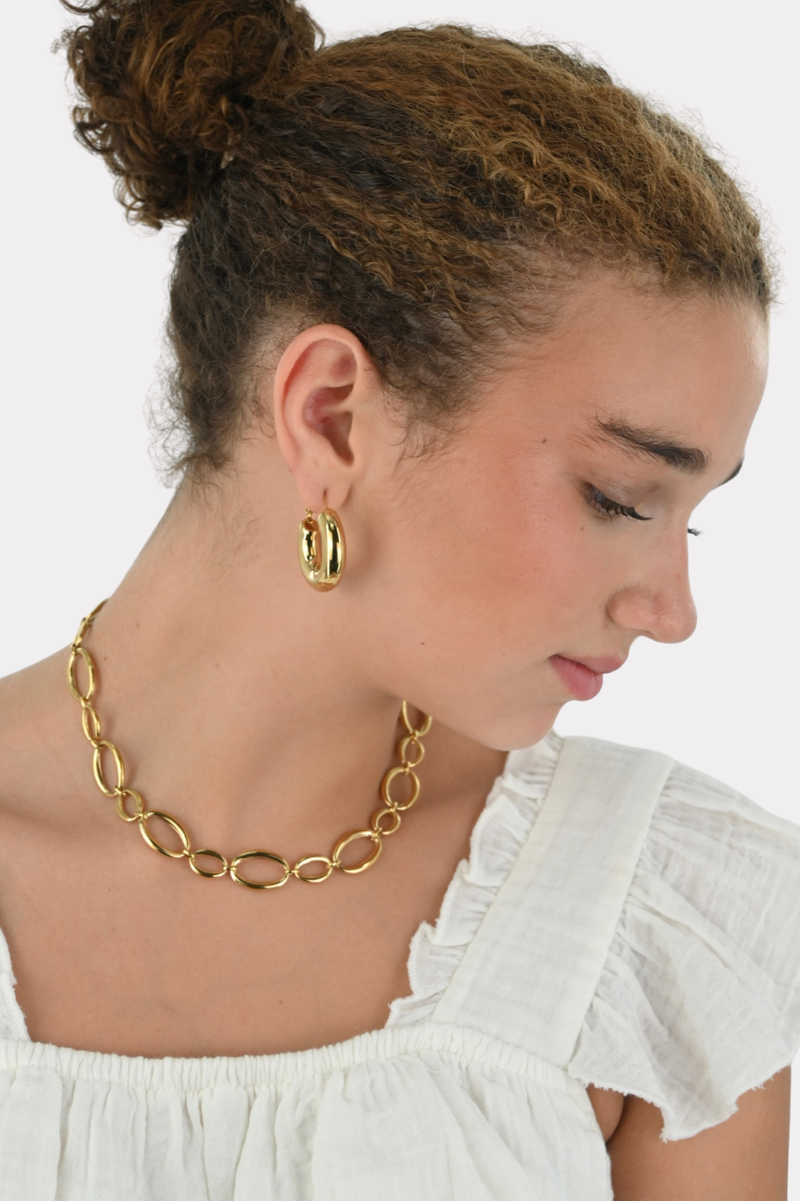 Matchy necklace - goud 1