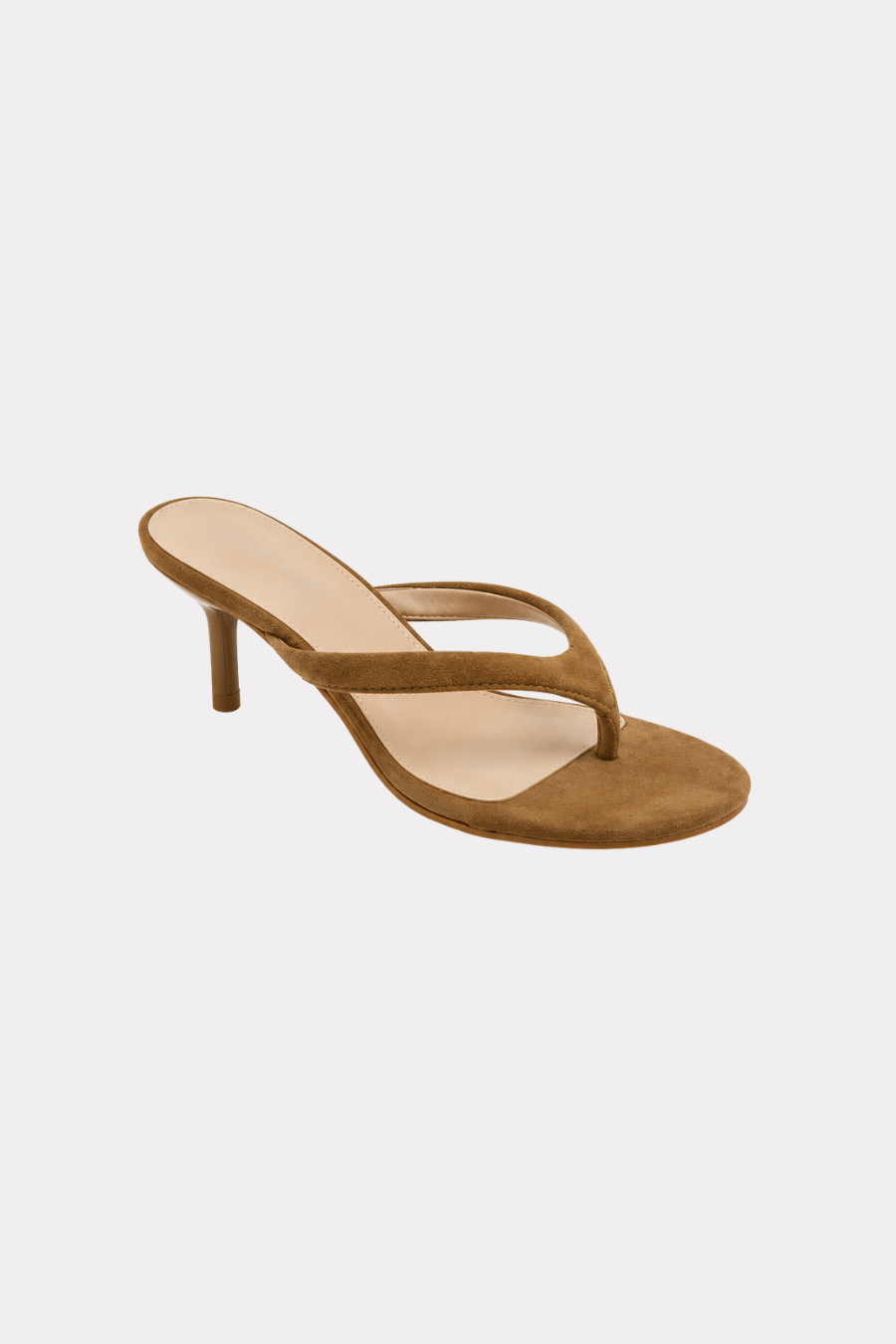 Nina flipflop heels - bruin - Fashiontiger 3