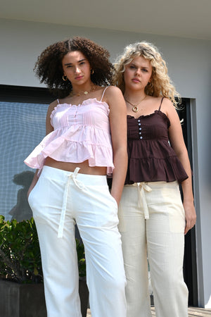 Pearl-Top - rosa - Fashiontiger 4