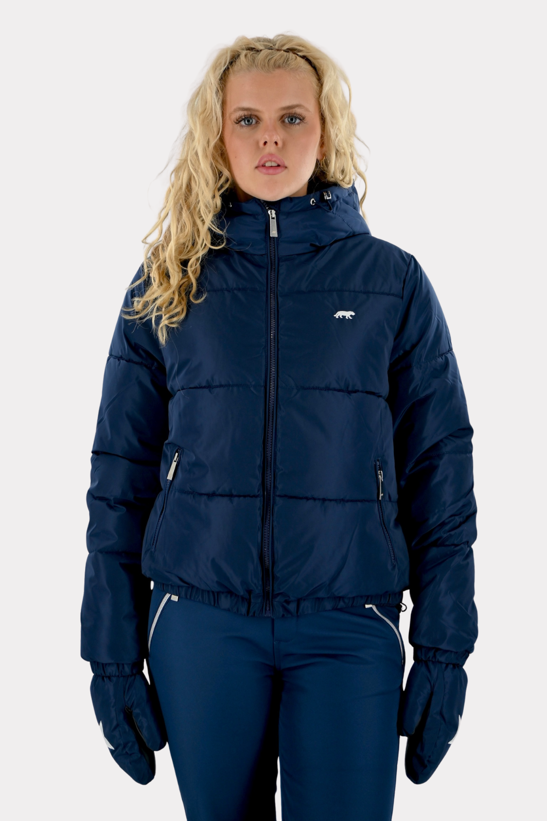 Tiger ski jacket - navy