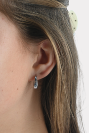 Diva boucles d'oreilles - argent