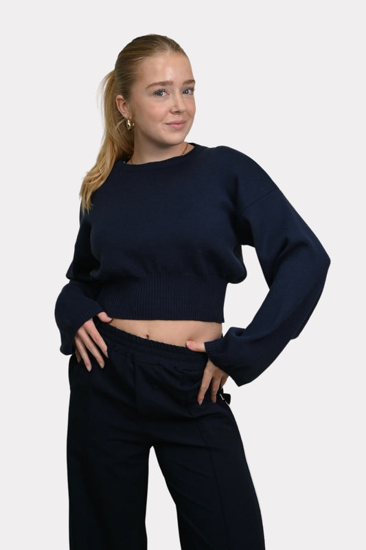 Linna knit - blauw