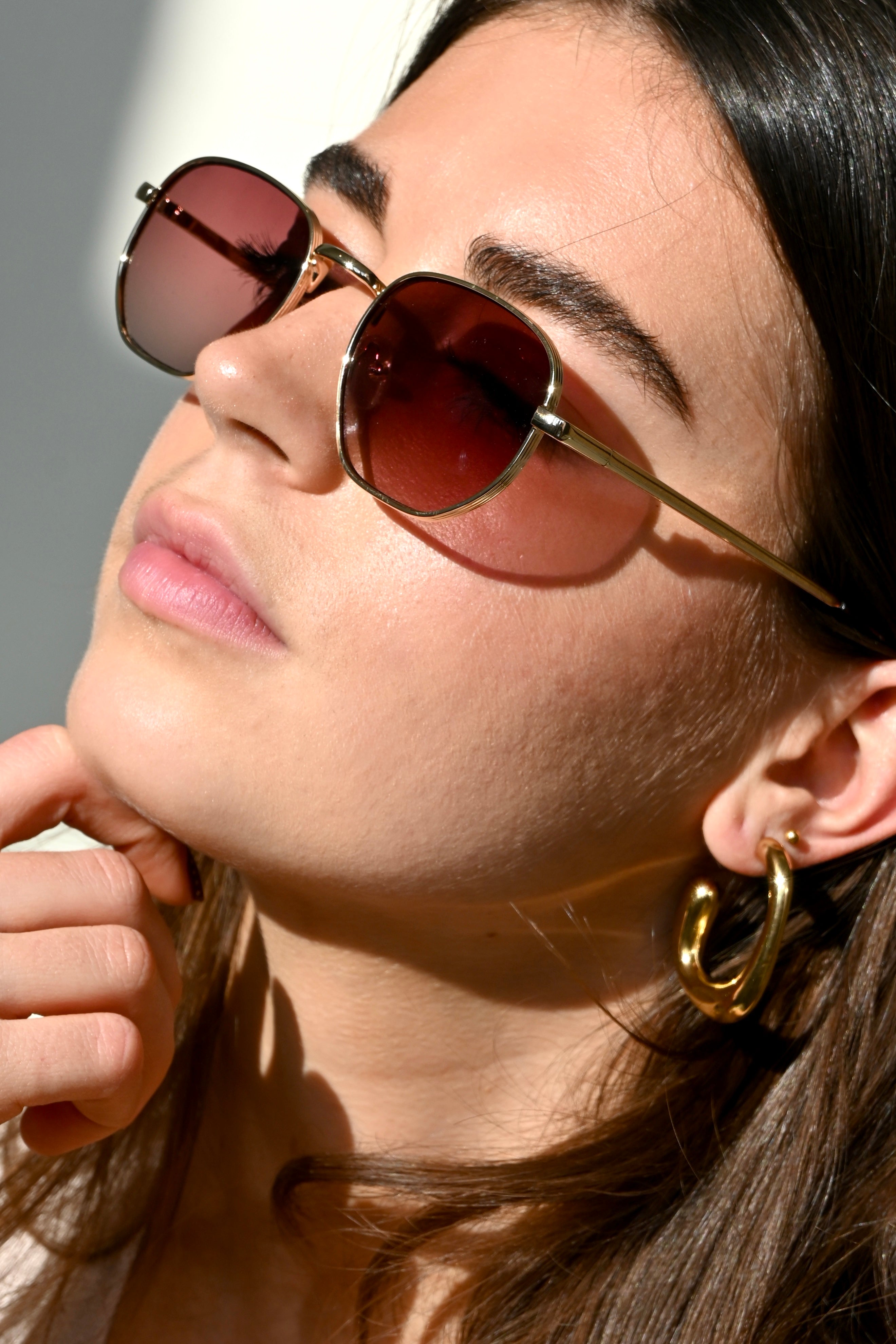 Retro sunnies - goud - Fashiontiger 6